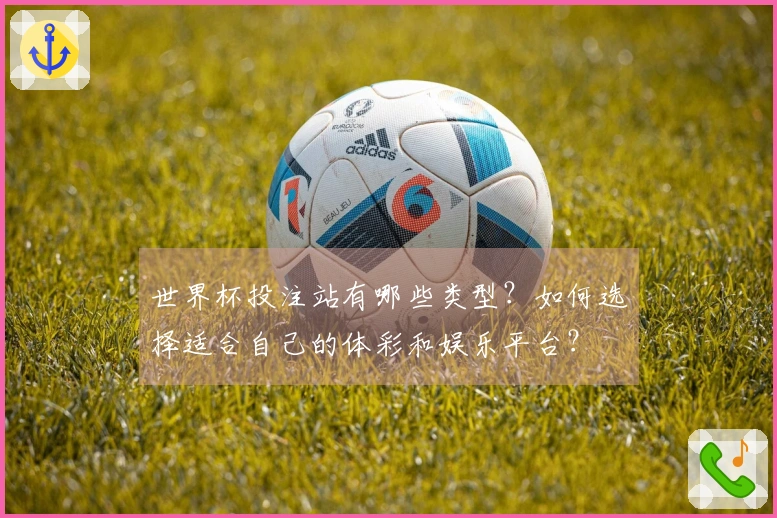 世界杯投注站有哪些类型？如何选择适合自己的体彩和娱乐平台？